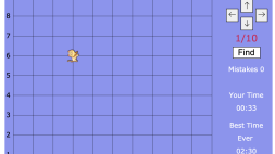 Screenshot of Cali and the Coordinate Grid - Game