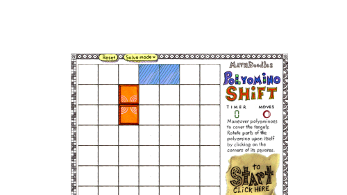 Screenshot of Polyomino Shift