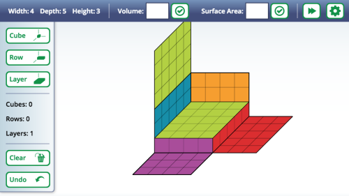 Screenshot of Cubes