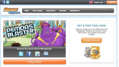 Screenshot of BIDMAS Blaster Lite