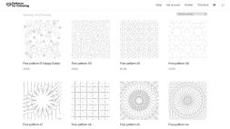 Screenshot of Patterns for Colouring