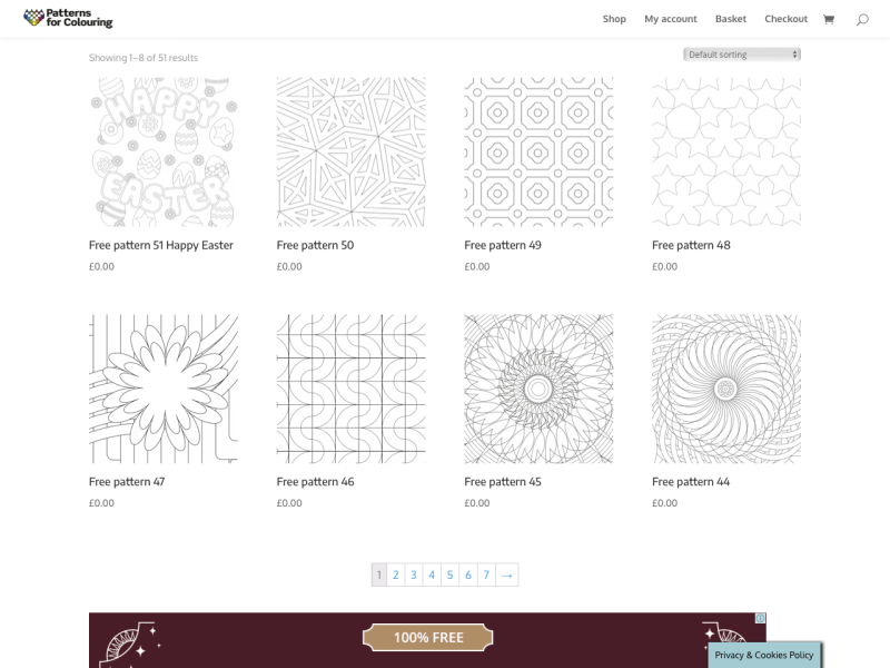 Patterns for Colouring - MathsLinks