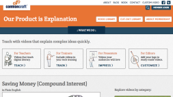 Screenshot of Saving Money (Compound Interest) in Plain English