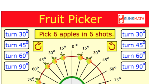 Screenshot of Fruit Picker