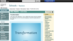 Screenshot of Transformation