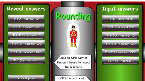 Screenshot of Dart Board - Rounding