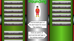 Screenshot of Dart Board - Rounding