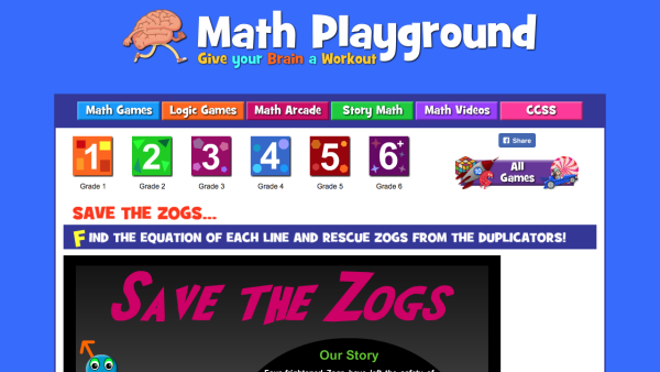 Screenshot of Save the Zogs