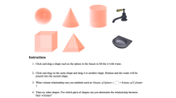 Screenshot of Volume of Geometric Solids