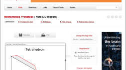Screenshot of Nets (3D Models) : Free Printables
