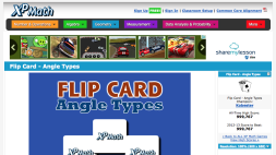 Screenshot of Flip Card - Angle Types