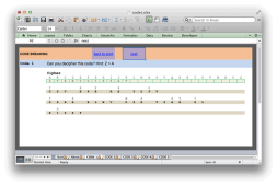 Preview of Code Breaking Excel Worksheet