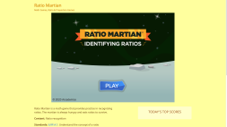 Screenshot of Ratio Martian