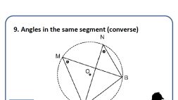 Preview of Circle Geometry Flash Cards