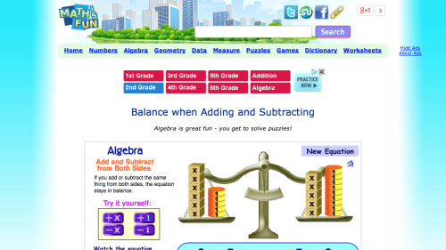 Screenshot of Balance when Adding and Subtracting