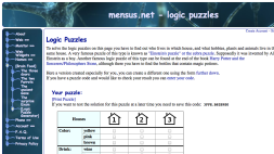 Screenshot of Logic Puzzle Generator