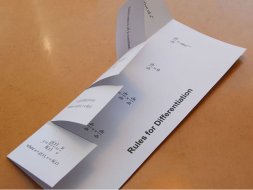 Preview of Rules for Differentiation - Foldable