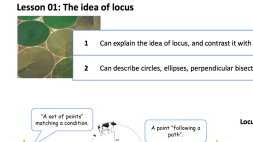 Preview of 10 Lessons on Locus and Parabola