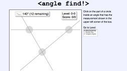 Screenshot of angle find!