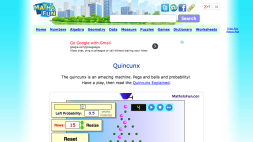 Screenshot of Quincunx