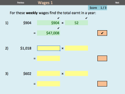 Preview of Consumer Arithmetic - Electronic Worksheets