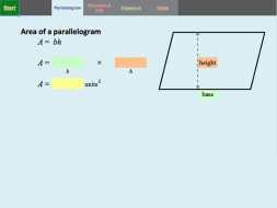 Preview of Area Calculators