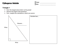 Preview of Pythagoras Outside