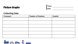 Preview of Picture Graphs