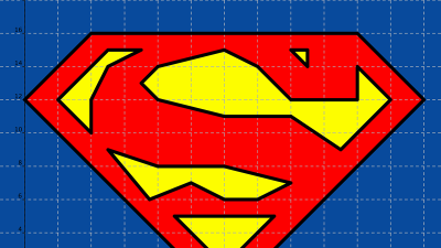 Preview of Superman Number Plane Logo