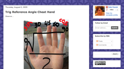 Screenshot of Trig Reference Angle Cheat Hand