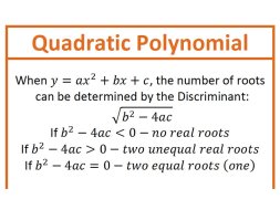 Preview of Mathematics (2U) Summary Posters
