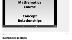Screenshot of HSC Mathematics Concepts