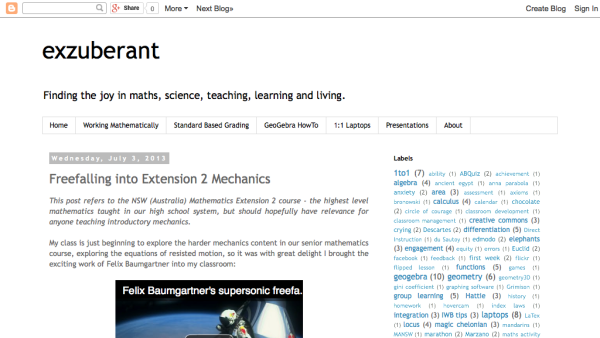 Screenshot of Freefalling into Extension 2 Mechanics