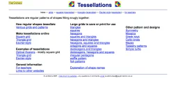 Screenshot of Tessellations