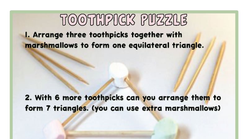 Preview of Toothpick Puzzle