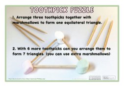 Preview of Toothpick Puzzle