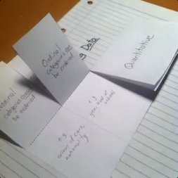 Preview of Classifying Data - Foldable