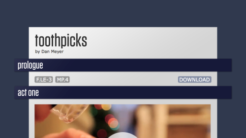 Screenshot of Toothpicks