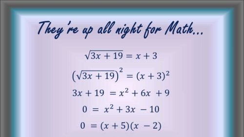 Screenshot of Math Study