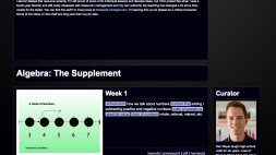Screenshot of Dan Meyer’s 39 week algebra course