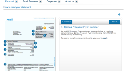 Screenshot of ANZ How to read your statement
