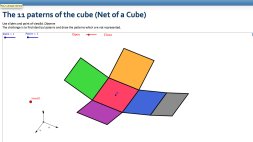 Screenshot of The 11 patterns of the cube