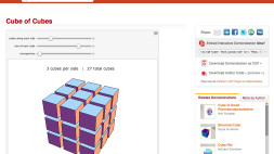 Screenshot of Cube of Cubes