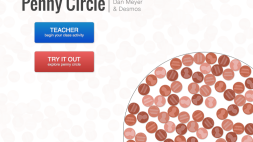 Screenshot of Penny Circle | A Dan Meyer Three Act