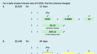 Preview of Credit Card Interest