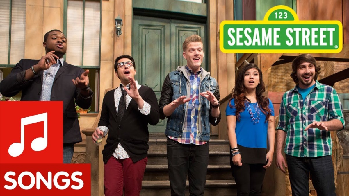Screenshot of Sesame Street: Pentatonix Counts (& Sings) to Five