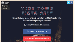 Screenshot of Test Your Tired Self