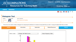 Screenshot of Histogram Tool