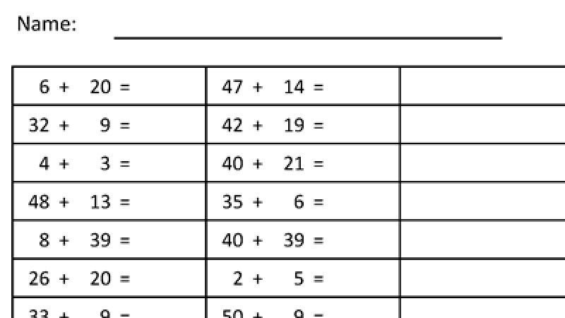 Preview of Mixed basic operations