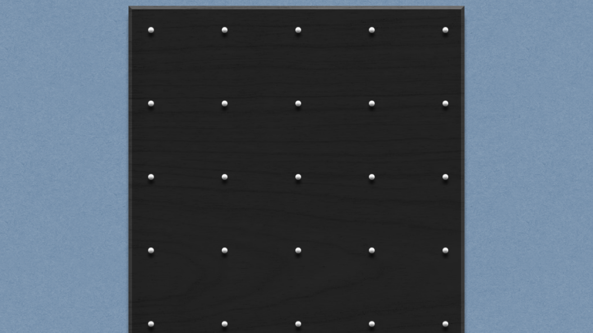 Screenshot of Geoboard, by The Math Learning Centre (web)